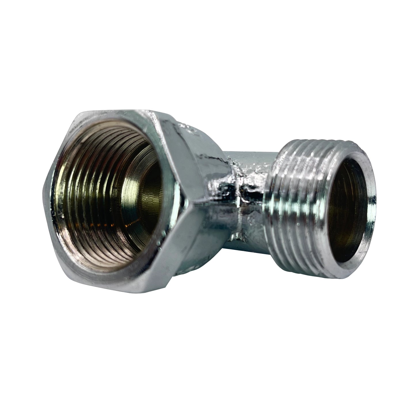 3/4" 20mm Chrome Brass 90 Degree Male Female Elbow