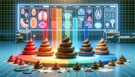 different color poop