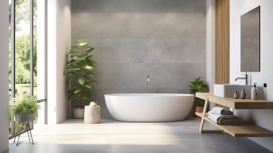 revitalizing modern bathroom