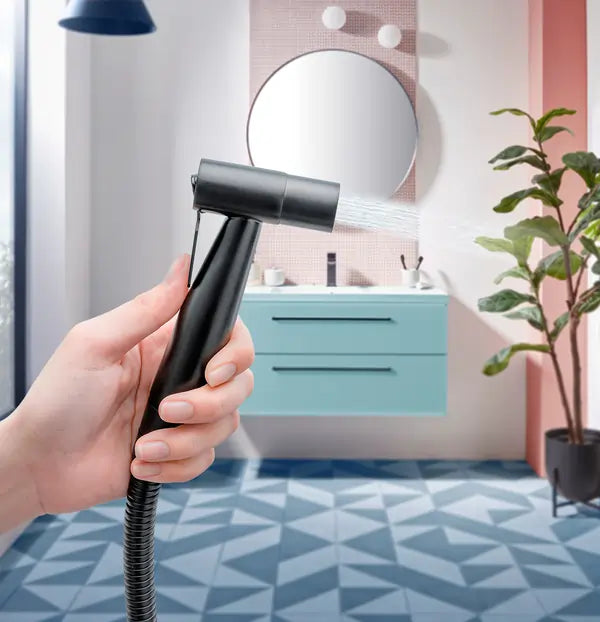 bumwash pro bidet spray set black