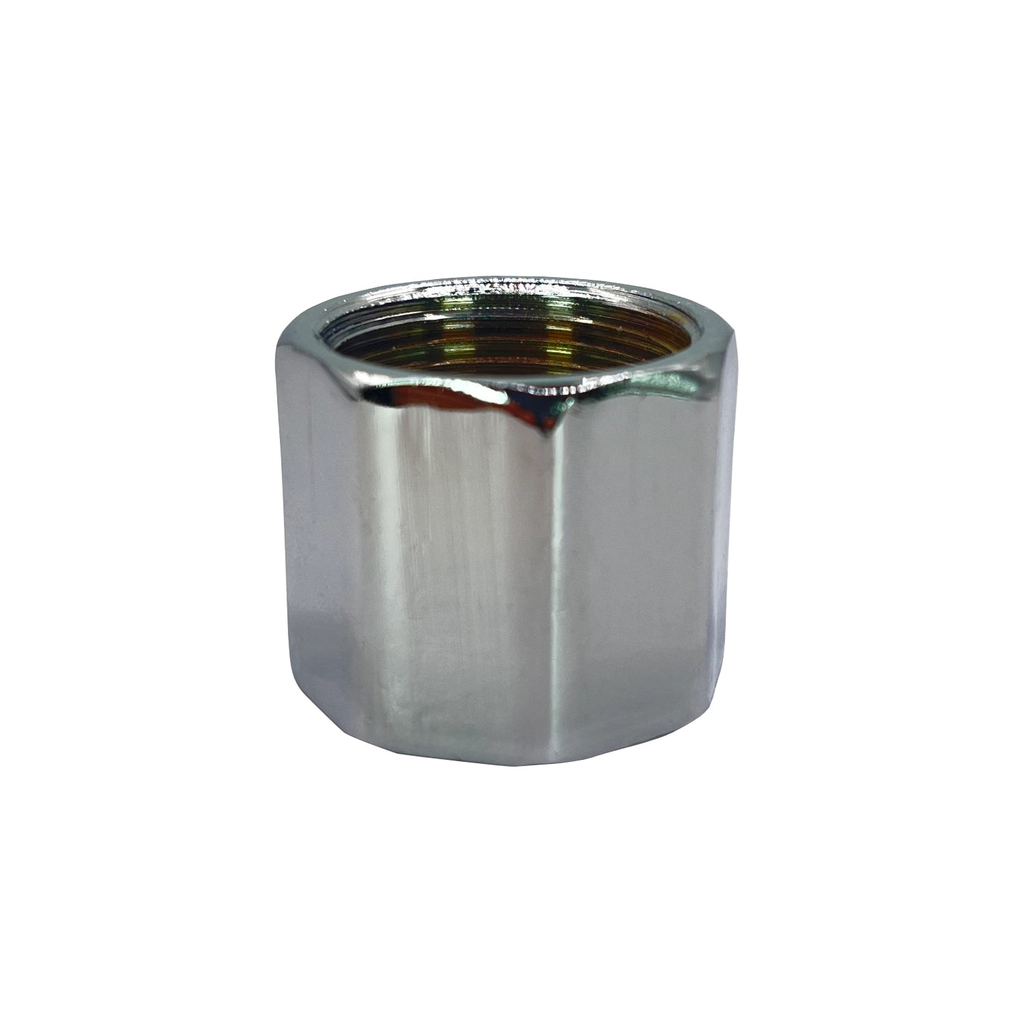 3/4" 20mm Chrome Brass Female Female Threaded Socket
