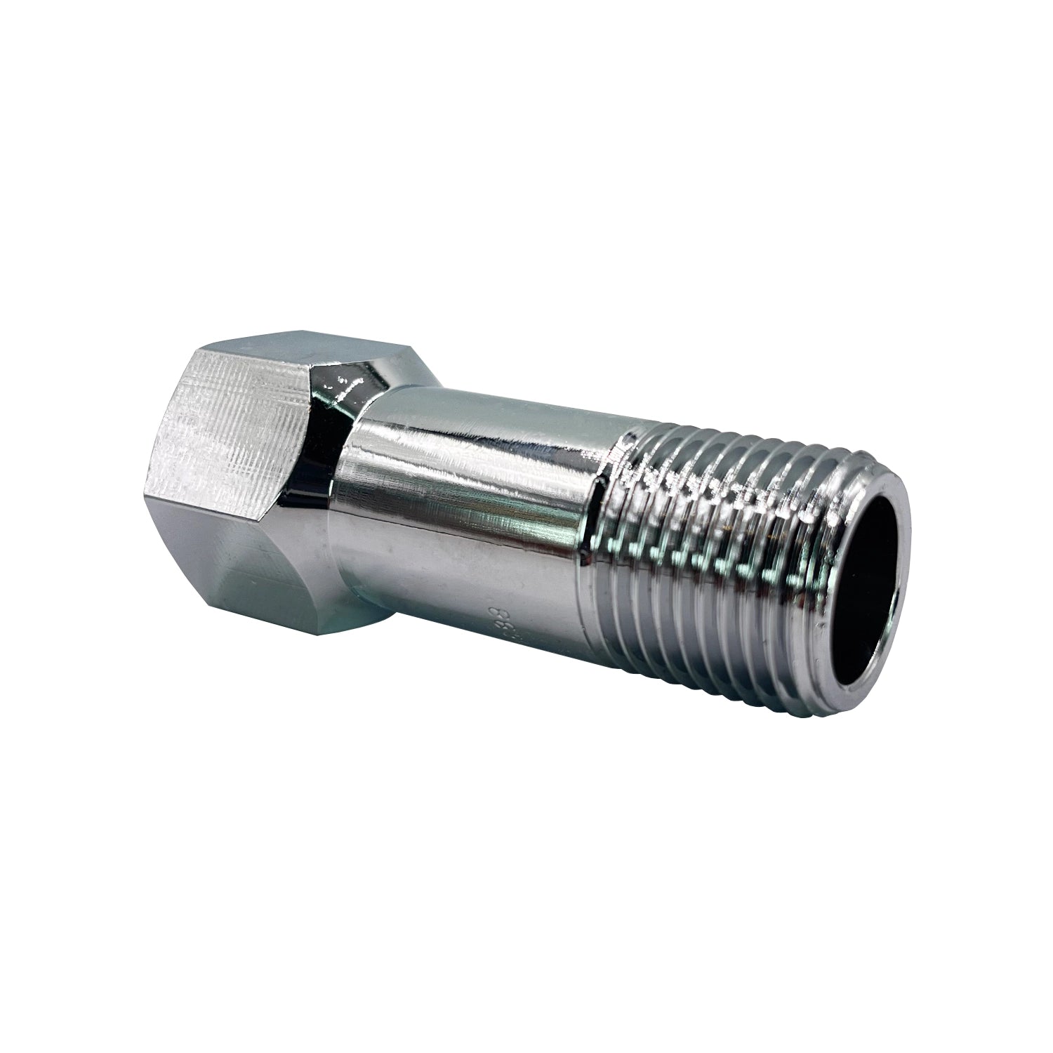 1/2" 15mm x 65mm Chrome Brass Male Female Extension