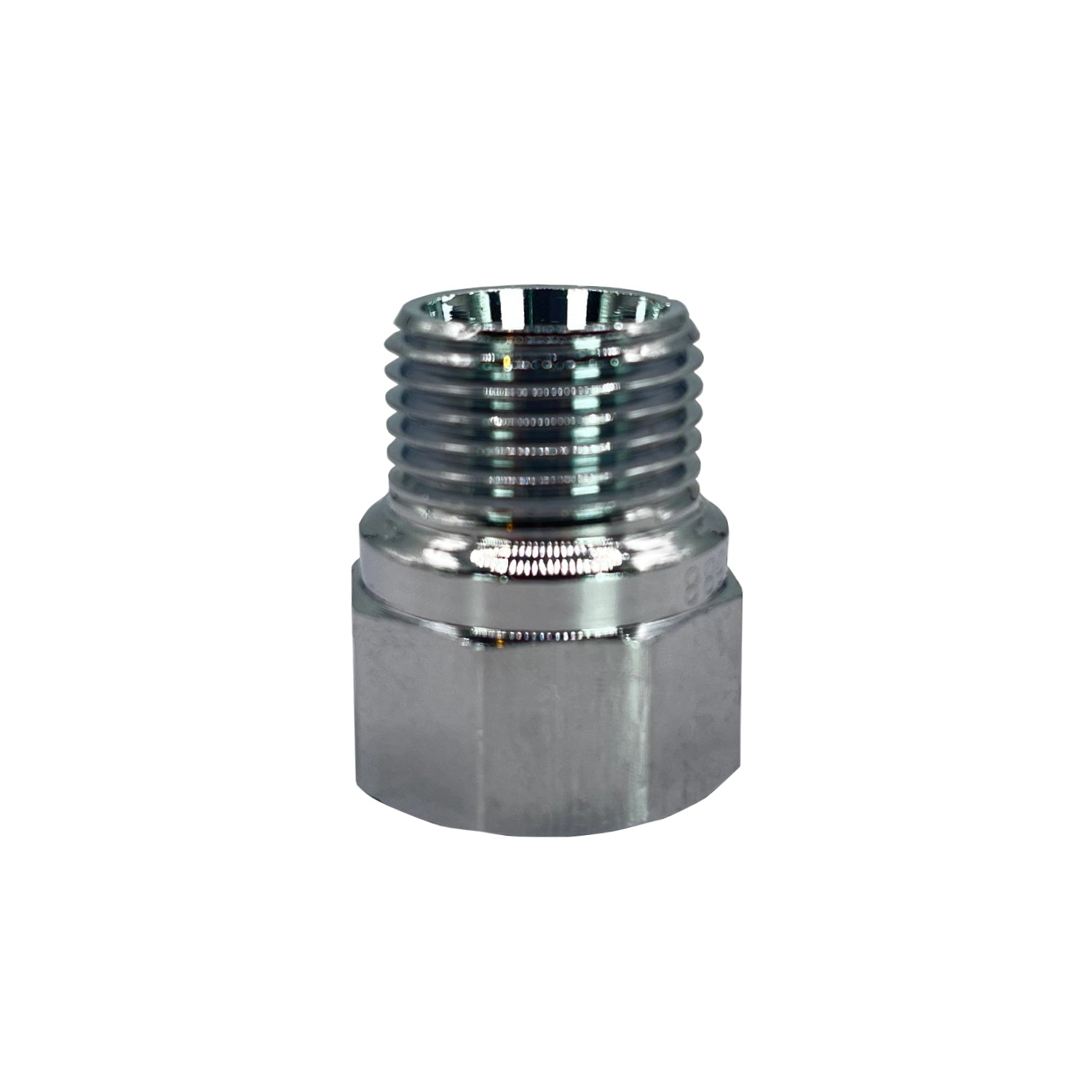 1/2" 15mm Chrome Brass Male Female Threaded Adaptor

