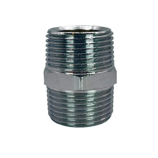 1/2" 15mm Brass Threaded Hexagon Nipple