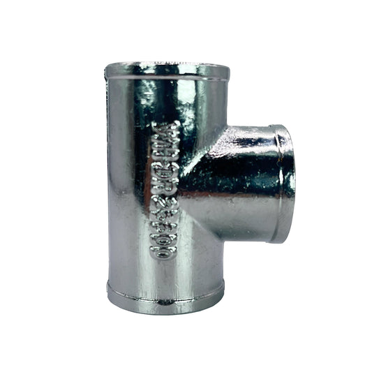 1/2" 15mm Chrome Brass Female Tee Adapter