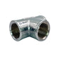 1/2" 15mm Chrome Brass Female Tee Adapter