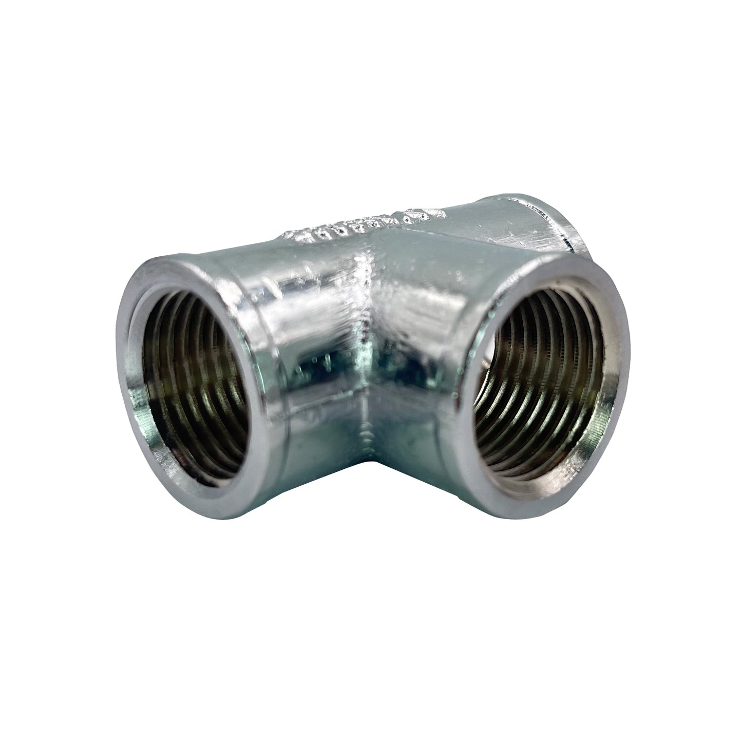 1/2" 15mm Chrome Brass Female Tee Adapter