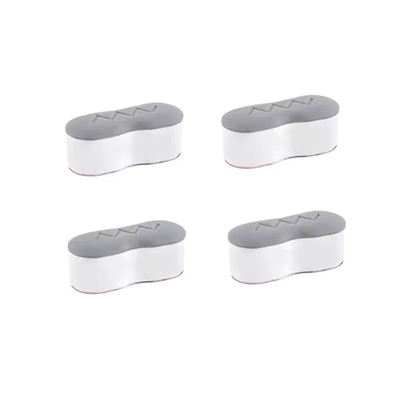 Universal Toilet Seat Cushion/Bumper Pack of 4